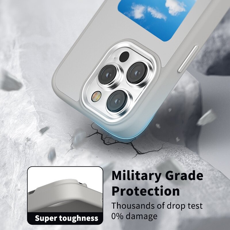 Husa premium iPhone 13 Techsuit SmartScreen NFC, negru