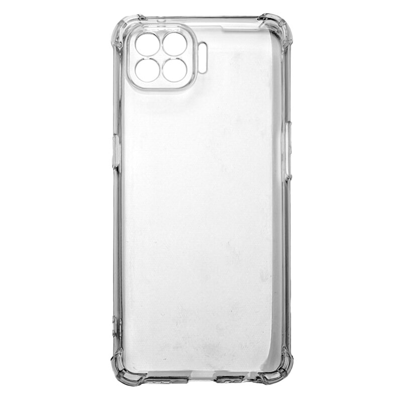 Husa Oppo Reno4 Lite Techsuit Shockproof Clear Silicone, transparenta