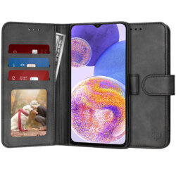 Husa 360 Samsung Galaxy A23 Techsuit Diary Book, negru