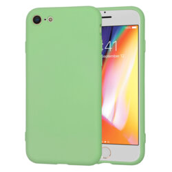 Husa silicon iPhone 8 Techsuit SoftFlex, verde deschis