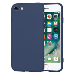 Husa silicon iPhone 7 Techsuit SoftFlex, bleumarin
