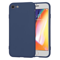 Husa silicon iPhone 8 Techsuit SoftFlex, bleumarin