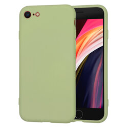 Husa silicon iPhone SE 2, SE 2020 Techsuit SoftFlex, verde
