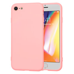 Husa silicon iPhone 8 Techsuit SoftFlex, roz