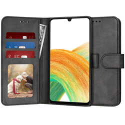 Husa 360 Samsung Galaxy A33 5G Techsuit Diary Book, negru