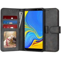 Husa 360 Samsung Galaxy A7 2018 Techsuit Diary Book, negru