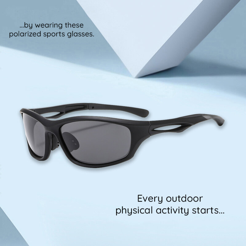 Ochelari de soare polarizati sport Techsuit 9309, galben