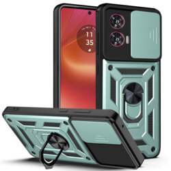 Husa Motorola Edge 50 Fusion protectie camera Techsuit CamShield Series, verde