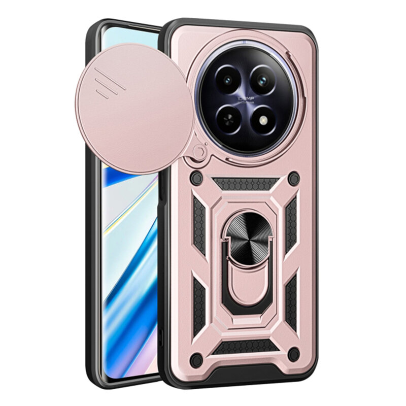 Husa Realme 12 protectie camera Techsuit CamShield Series, roz