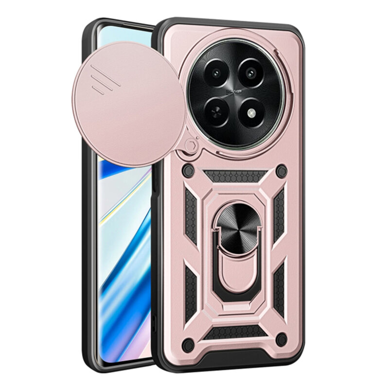 Husa Realme 12x protectie camera Techsuit CamShield Series, roz
