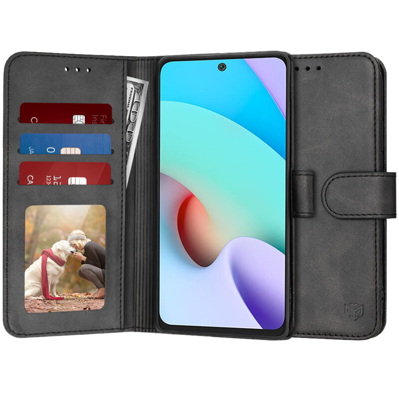 Husa 360 Xiaomi Redmi 10 2022 Techsuit Diary Book, negru