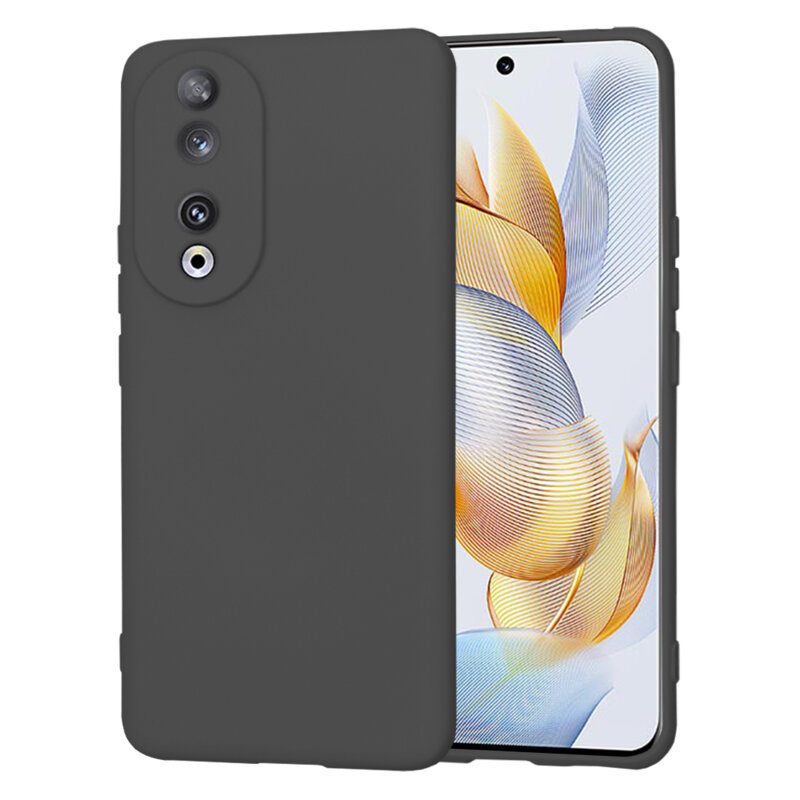 Husa silicon Honor 90 Techsuit SoftFlex, negru