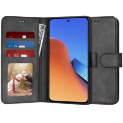 Husa 360 Xiaomi Redmi 12 4G Techsuit Diary Book, negru