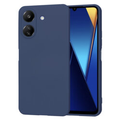 Husa silicon Xiaomi Poco C65 Techsuit SoftFlex, bleumarin
