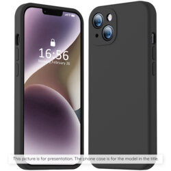 Husa silicon Oppo A60 4G Techsuit SoftFlex, negru