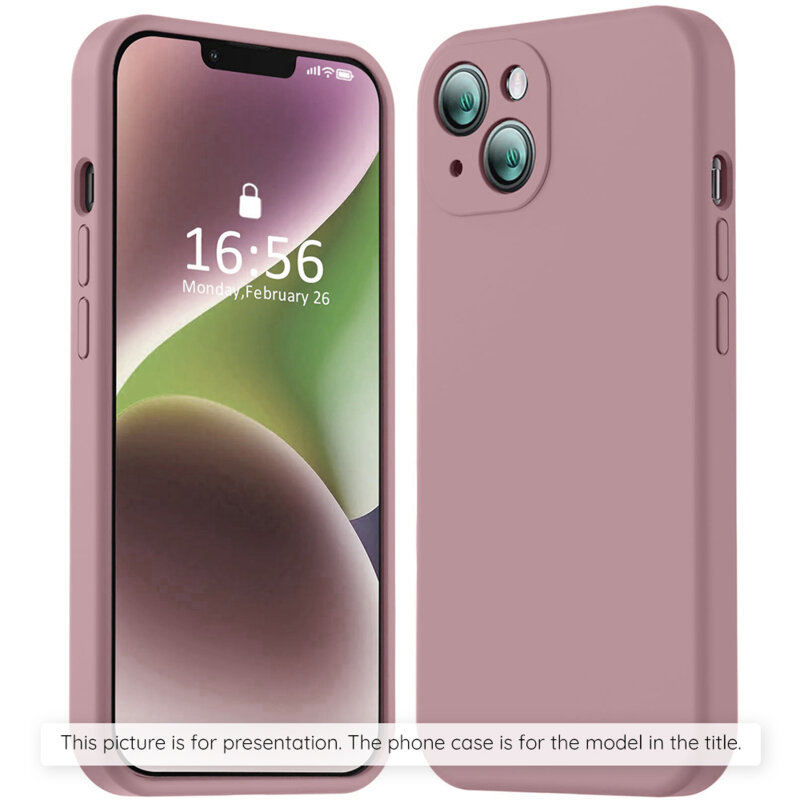 Husa silicon Oppo A60 4G Techsuit SoftFlex, roz pudra