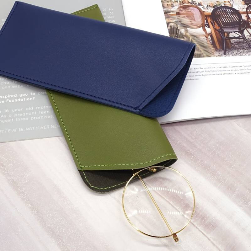 Toc ochelari slim din piele Techsuit ETSP8, caramel