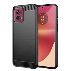 Husa Motorola Edge 50 Fusion Techsuit Carbon Silicone, negru
