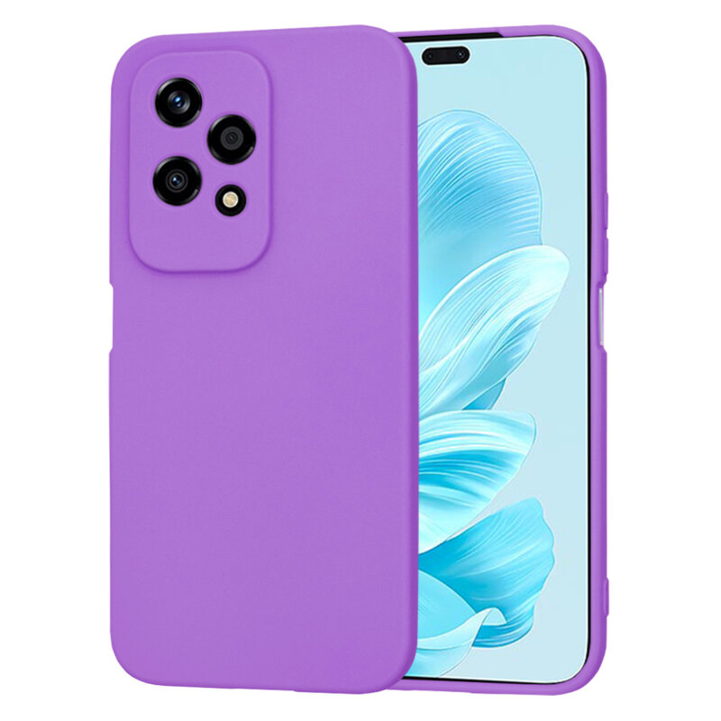 Husa silicon Honor 200 Lite Techsuit SoftFlex, mov