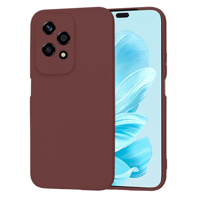 Husa silicon Honor 200 Lite Techsuit SoftFlex, bordo