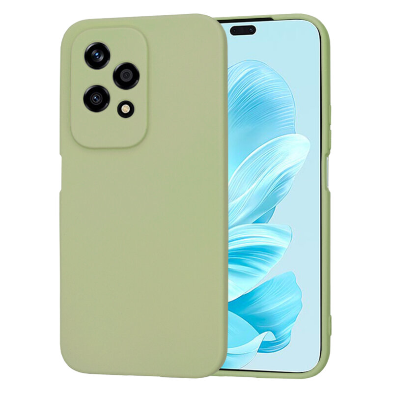 Husa silicon Honor 200 Lite Techsuit SoftFlex, verde