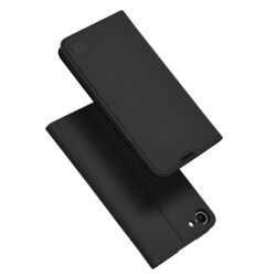 Husa iPhone 7 Techsuit Magskin Book, negru