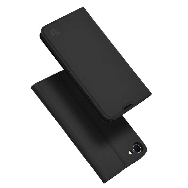 Husa iPhone 7 Techsuit Magskin Book, negru