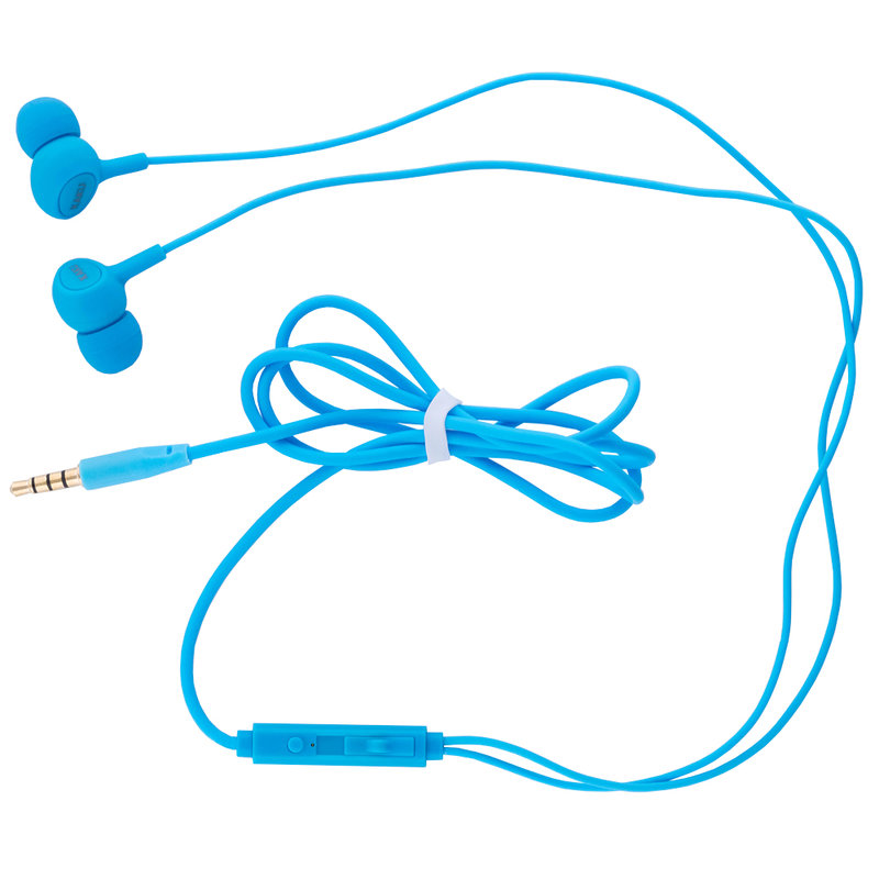 Casti In-Ear Cu Microfon Ikaku Candy Series - Blue
