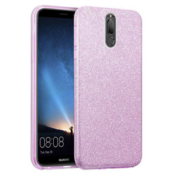 Husa Huawei Mate 10 Lite Color TPU Sclipici - Mov