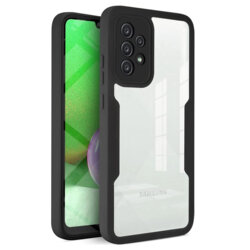 Husa 360° Samsung Galaxy A52 4G Techsuit ColorVerse, negru