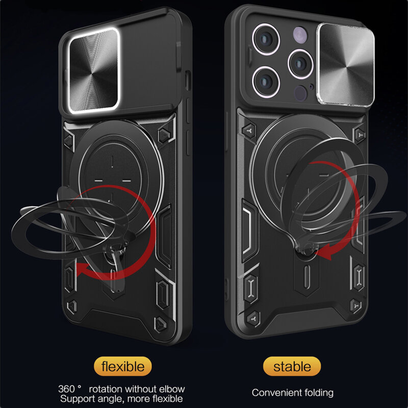 Husa iPhone 16 Pro Max Techsuit CamGuard Pro, mov