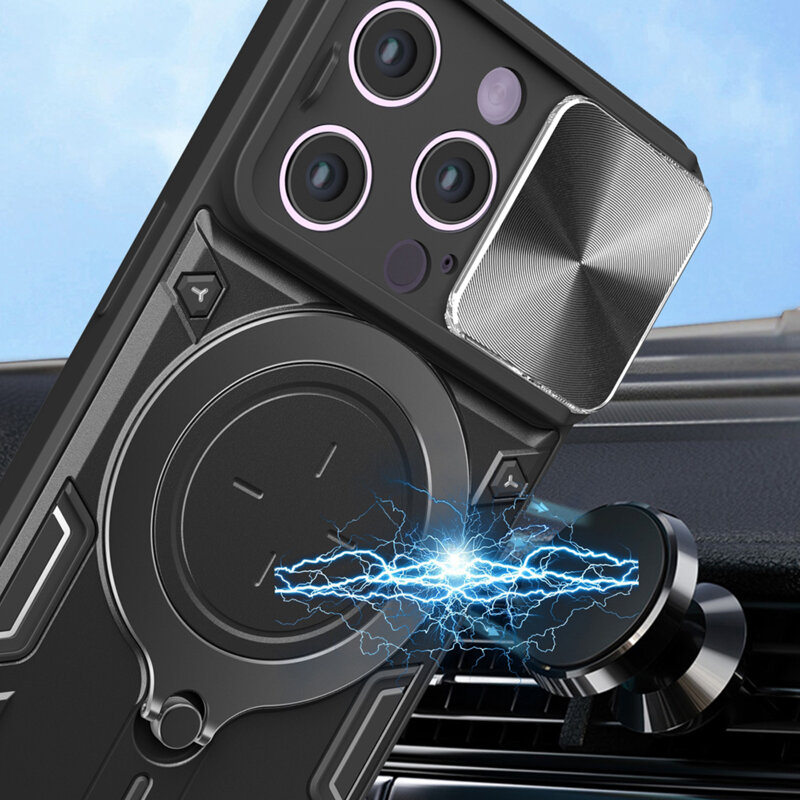 Husa iPhone 16 Pro Max Techsuit CamGuard Pro, mov