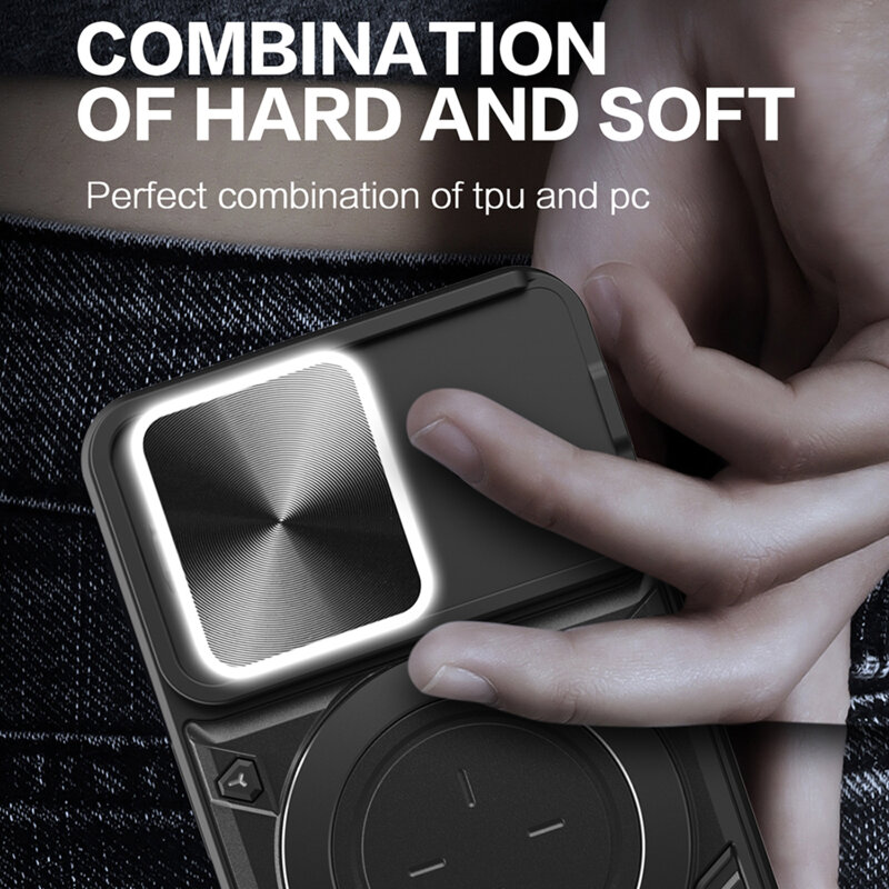 Husa iPhone 16 Pro Max Techsuit CamGuard Pro, albastru