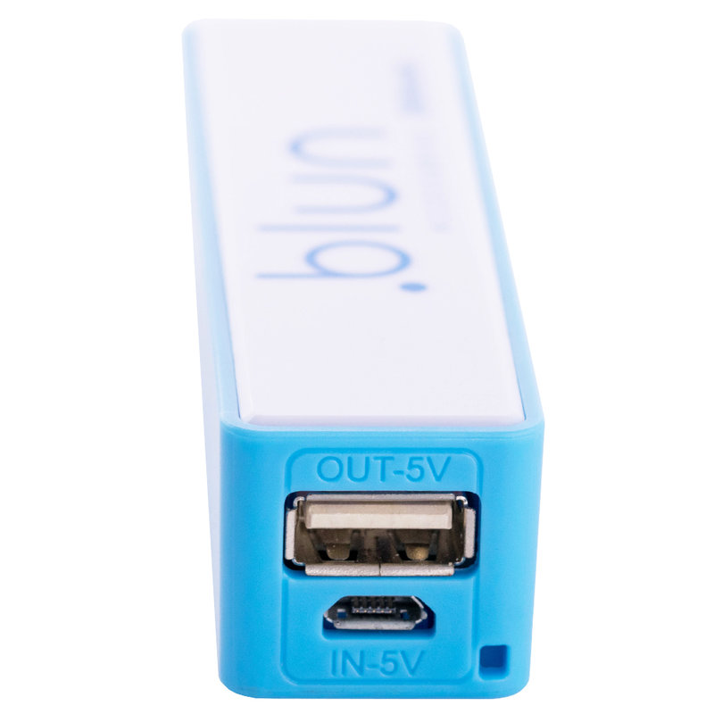 Acumulator extern Blun PERFUME 2600 mAh - Turcoaz