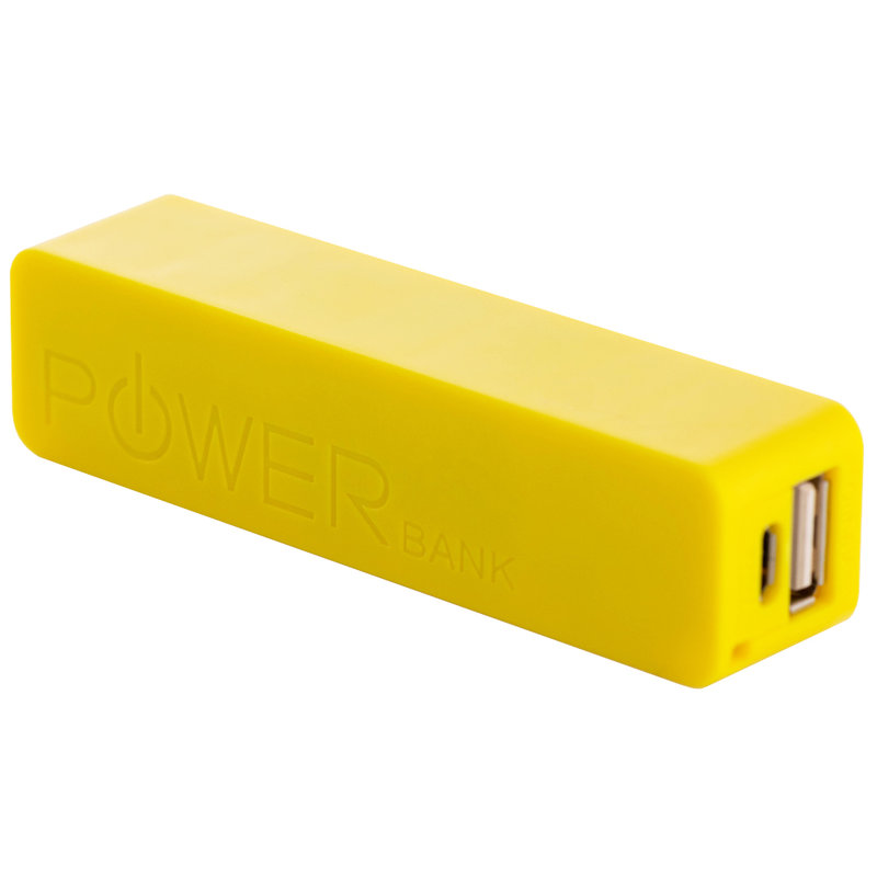 Acumulator extern Blun PERFUME 2600 mAh - Galben