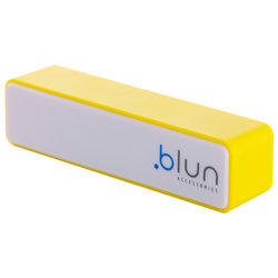 Acumulator extern Blun PERFUME 2600 mAh - Galben