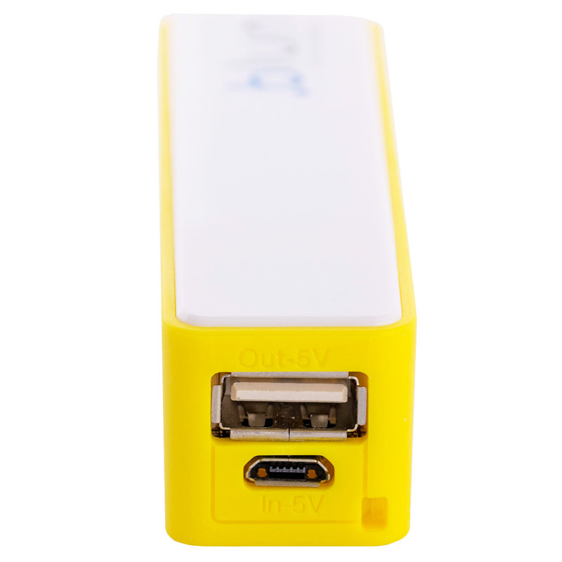 Acumulator extern Blun PERFUME 2600 mAh - Galben