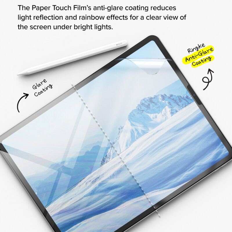 Folie iPad Air 11 (2024) Ringke Paper Touch Film Soft, mata