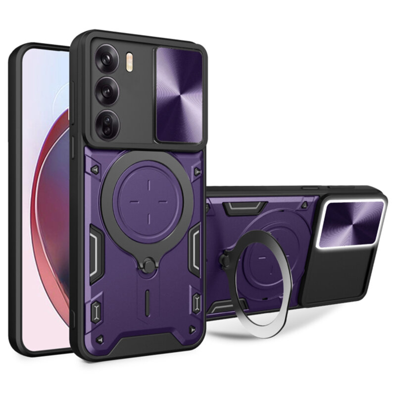 Husa Oppo Reno12 Pro Techsuit CamGuard Pro, mov
