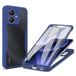 Husa 360° Xiaomi Redmi 13C 5G Techsuit ColorVerse, albastru