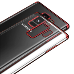 Husa Samsung Galaxy S9 Plus Slim Clear Plating - Red