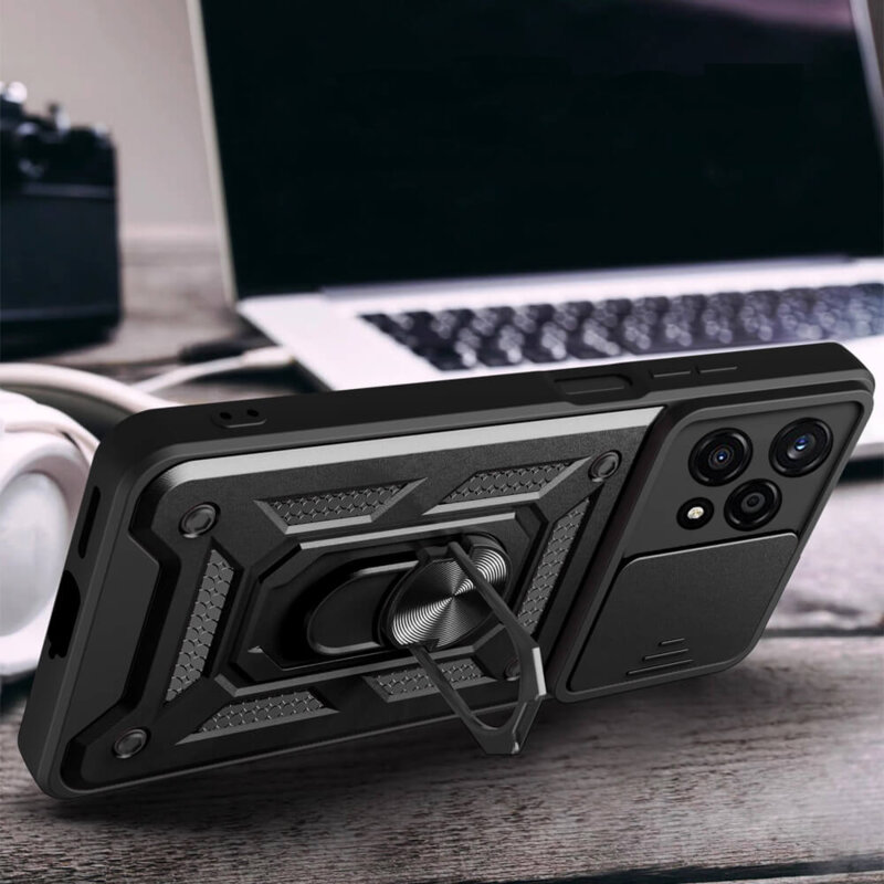 Husa Honor 200 protectie camera Techsuit CamShield Series, albastru