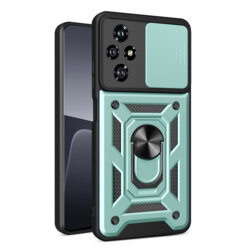 Husa Honor 200 Pro protectie camera Techsuit CamShield Series, verde