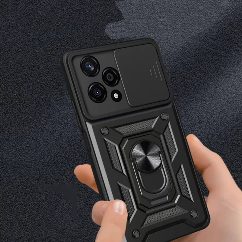 Husa Honor 200 Pro protectie camera Techsuit CamShield Series, verde