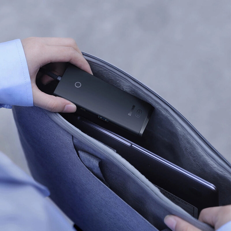 Docking station USB la 4x USB, Type-C Baseus, 0.25m, WKQX030001