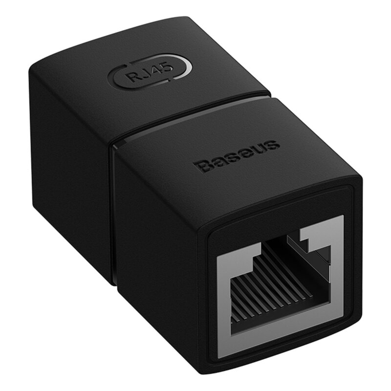 [Pachet 2x] Adaptor Ethernet mufa RJ45, 1000Mbps, Baseus B00131100111-00