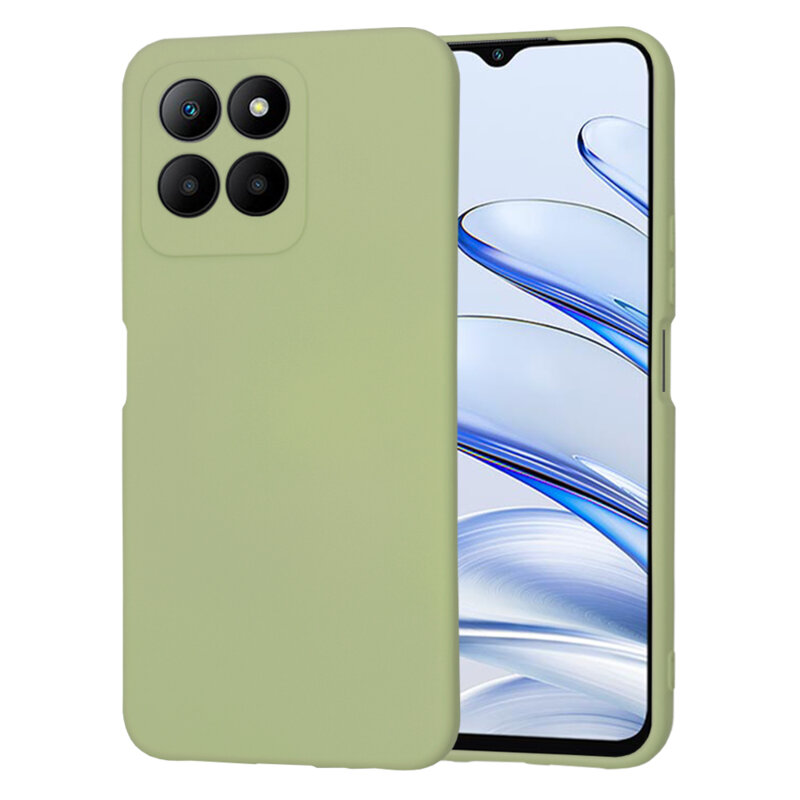 Husa silicon Honor 70 Lite Techsuit SoftFlex, verde