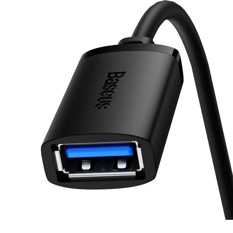 Cablu extensie USB, 3m Baseus AirJoy Series, negru