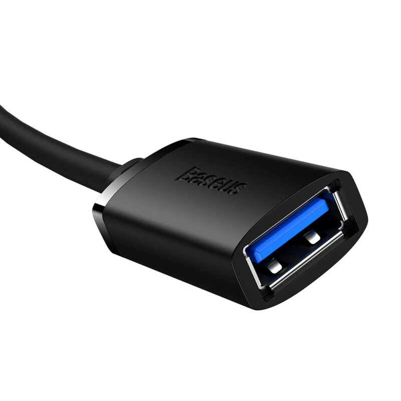 Cablu extensie USB, 3m Baseus AirJoy Series, negru