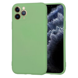 Husa silicon iPhone 11 Pro Techsuit SoftFlex, verde deschis